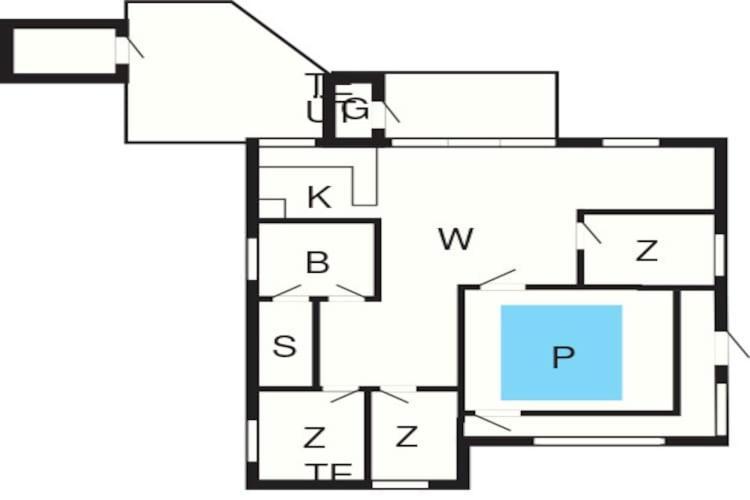 7 Person Holiday Home In Rsted Kare Kültér fotó