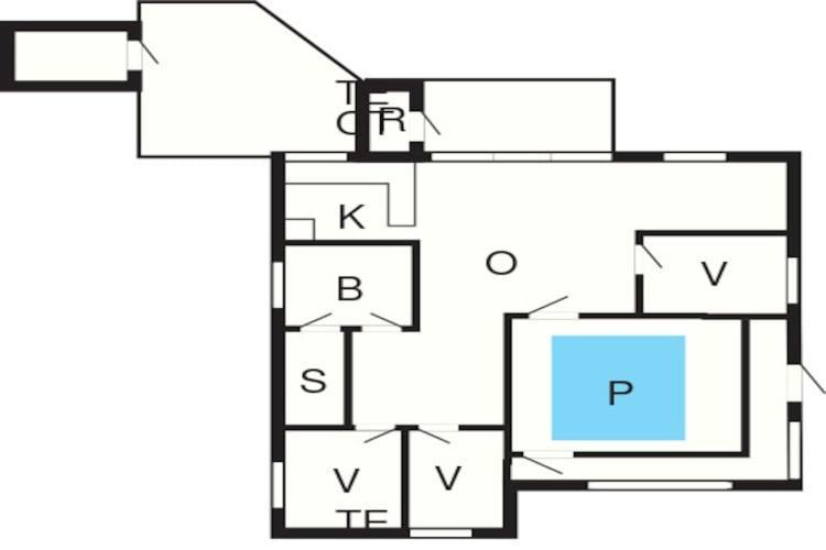 7 Person Holiday Home In Rsted Kare Kültér fotó